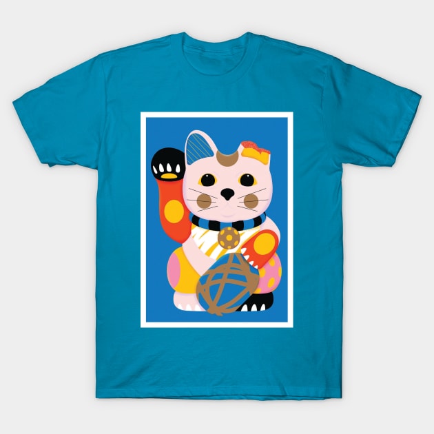 Keko: The Cat Illustration T-Shirt by Honeynandal